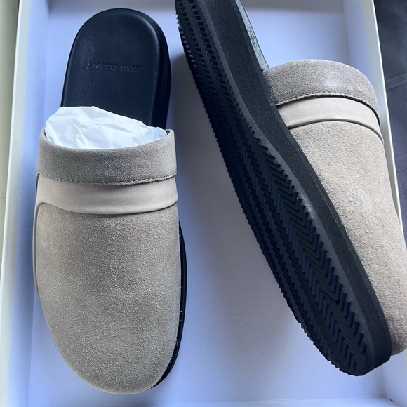 John Elliott Men Desert Suede Grace Slide Size 40
